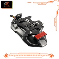 บังโคลนหลัง Kawasaki ใส่ได้ทั้ง Z900 Z900RS 2020-2022 ดำ เคฟล่า คาร์บอน กันตีด วัสดุคาร์บอน