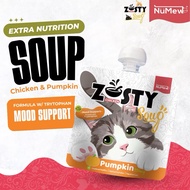 Numew Zesty Soup Chicken & Collagen/Fish & Cranberry For Cat