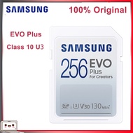 [A Necessary] SAMSUNG EVO ใหม่ Plus การ์ด SD 100เมตร/วินาที MicroSD 32GB 64GB 128GB 256GB C10 UHS I 4K และ FHD กล้องวีดีโอ SDXC SDHC
