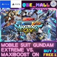 MOBILE SUIT GUNDAM EXTREME VS. MAXIBOOST ON ( PS4 & PS5 ) Digital Download Permainan Digital Game