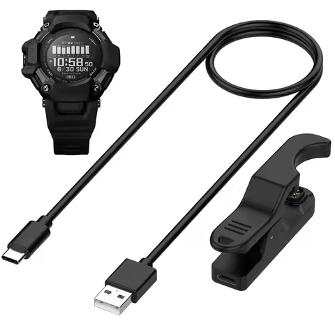 USB Charging Cable Charger Cable 5V 1000MA Sports Watch Charging Cord Wire for Ca Sio G SHOCK GBD-H2