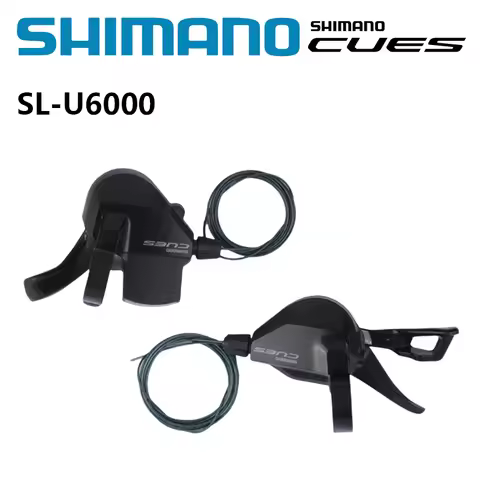 SHIMANO CUES SL-U6000 RAPIDFIRE PLUS Shift Lever For Mountain Bike 2s/10s/11s/2x10s/2x11s With Windo