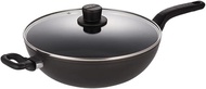 Tefal Intense Cook Hard Anodized Induction 32cm Wok Pan w/lid H91494