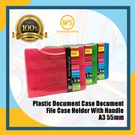A3 Document Case With Handle / A3 Drawing Case / File Case / Document Holder / Document Organizer / 