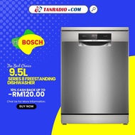 BOSCH SERIES 8 FREESTANDING DISHWASHER 9.5L, 14 PLACE SETTING,6 WASH TEMPERATURE