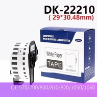 29 * 30.48mm With Invoice Deputy Factory DK-22210 Supplementary Paper Roll DK22210 QL-700 QL-800