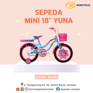Sepeda Anak Mini Wimcycle Yuna Ukuran 18 Inch