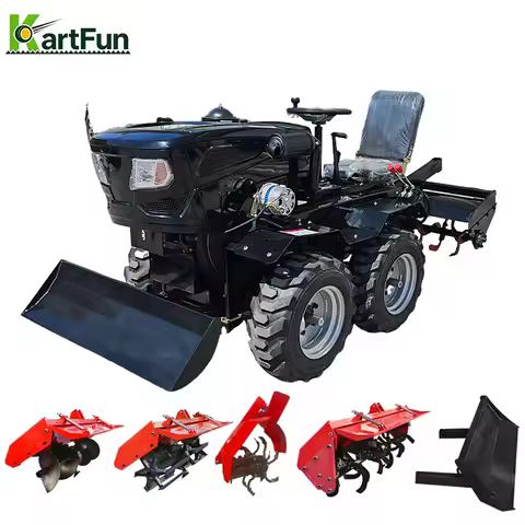 Best Price Small Tractor 25HP 35HP Mini Wheel Tractor Agricultural Machinery for Sale