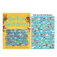 Santa & Friends Festive Elves Activity Book With Puffy Stickers For Kids