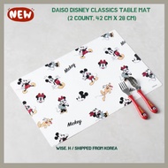 Daiso Disney Classics Table Mat (2 Count, 42 cm x 28 cm)