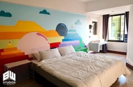 塔佩的1臥室公寓 - 290平方公尺/1間專用衛浴 (BW Studios thai art style佩門500米)