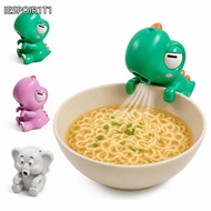 IESPOIR1T1 Clip-On Mini Food Cooling Fan, Mini Dinosaur Elephant Animal Fans Coffee Chiller, 3 Speed