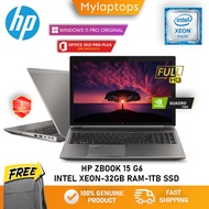 HP ZBOOK 15 G6 WORKSTATION | INTEL XEON E-2286M - 32GB RAM - 1TB SSD | 15.6 INCH FULL HD DISPLAY | N
