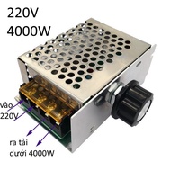 Speed Controller 220v - 4000w - 2000W - Motor speed controller, light 4000W/220V, Dimmer 4000W D