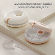 orthodontic aligner case, invisible braces storage box, retainer case, portable aligner holder, dent