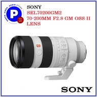 SONY SEL70200GM2 FE 70-200MM F2.8 GM OSS II LENS