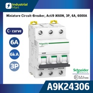 Schneider Electric - A9K24301-A9K24340 Miniature Circuit-Breaker Acti9 iK60N3P6kAC Curve เบรกเกอร์ลู