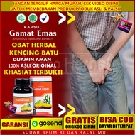 Obat Herbal Susah Kencing / Kencing Batu / Penyakit Batu Ginjal - Gamat Emas Kapsul Acep Herbal