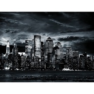 Black & White City Art Film Print Silk Poster Home Wall Decor 24x36inch 1222