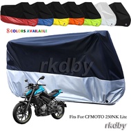 Motorcycle Cover Fits For CFMOTO 250NK Lite Sunscreen Dustproof Waterproof Body Protective Cover