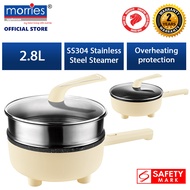 MORRIES 2.8L MULTI COOKER With Stainless Steel STEAMER MS36MCS
