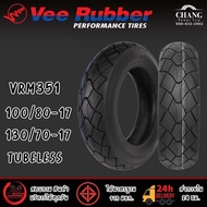 VEE RUBBER รุ่น VRM351  100/80-17 (ปี24),130/70-17(ปี21)