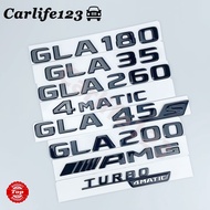 Mercedes Benz GLA-Class Logo GLA180 GLA200 GLA200 GLA260 GLA35 GLA45S Emblem Badge Rear Sticker