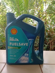 น้ำมันเครื่องสังเคราะห์แท้ Helix Fuelsave 5w30 สำหรับเบนซินและดีเซล