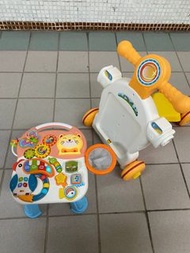 4 in 1 baby scooter Walker stroller game table bb嬰幼兒學行車學步車腳划車滑板車遊戲桌（上水交收） Trade at sheung shui
