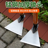 Manganese Steel Hoe All-Steel Weeding Agricultural Triangular Hoe Hoe High Manganese Steel Tool Dual