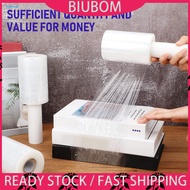Easy to Use Plastic Wrap with Handle Stretch Film with Handle Strong and Easy-to-use Hand Stretch Wrap for Moving and Packing Heavy Duty Shrink Film