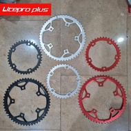 CHAINRING DOUBLE LITEPRO 53T 39T 53 39 CRANKSET DUAL SPEED-Chicglame13 store