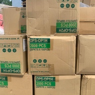 [CTN 2000PCS] 1H/2H/3H/H3 OPS TRAY / Container clear food /Benxon