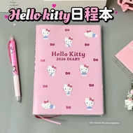 planner book 2026 planner 2026 2026 New Style Cute Cat Schedule Book pvc Color Illustration Planner 
