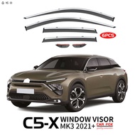 Suitable for CITROEN C5 X Window Rain Block Side Window Deflector CITROEN C5 XWindow visor