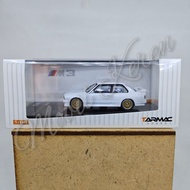 Diecast Tarmac Works Hobby 64 bmw M3 E30 white