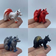 SKJAPAN Authentic Fox Nine Bulk Tailed Fox Inari Shrine Desktop Decoration Model Toy Twisted Egg