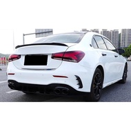 Mercedes A Class Hatchback Sedan A180 A200 A250 A35 A45 v177 w177 Rear Canard Wind Spliter Bumper Li