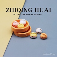 Independent Blind Bag Cute Cartoon Mini Xiaolongbao Steamer Play House Toy Food Play Food Children's
