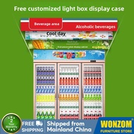 Wonzom Wonzom Chuangxue beverage cabinet, supermarket fresh-keeping cabinet, refrigerator, commercia