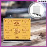 Display Stand A5 Size Paper Holder Holder Table Sign Holder Brochure Display Stand Tabletop Sign Hol