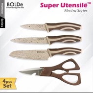 Pisau Set Bolde Knife Bolde Super Utensile Electra Series Bolde Set