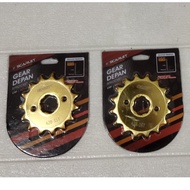 Scarlet Front Gear 428 CRF150 MEGA PRO TIGER CB150 R CBR 150 VERZA GTR 150 SONIC NEW CBR 150 2019 15