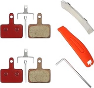 ZUKKA Bike Disc Brake Pads Bicycle Brake Pads with Installation Tools Compatible with Trp Tektro Shi