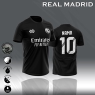 (FREE CUSTOM NAMESET) REAL MADRID FAN EDITION JERSEY |FOOTBALL|SPORT|RUNNING|EXERCISE|JERSI BOLA SEP