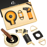 【Bestselling Product】 Cigar Ashtray Set Cutter Cigar Accessories Gadgets Charuto Ashtray Puro