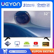 WEYON TV LED Smart TV Digital 32 inch Android 11.0 FHD Ready Smart TV Android 32 Inch Televisi Promo Murah