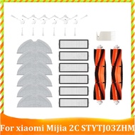 21Pcs Main Side Brush Filter Mop Cloth for Mi Robot Vacuum Mop 2C STYTJ03ZHM Robot Vacuum Cleaner Accessory Kit
