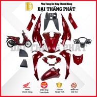 (Available for retail sale) Vision 110cc 2025 K2C fairing in Red, Black, Brown - R368 - genuine Hond