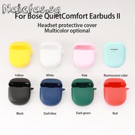 Silicone Earphone Cases Headset Cover with Hook for Bose QuietComfort Earbuds II